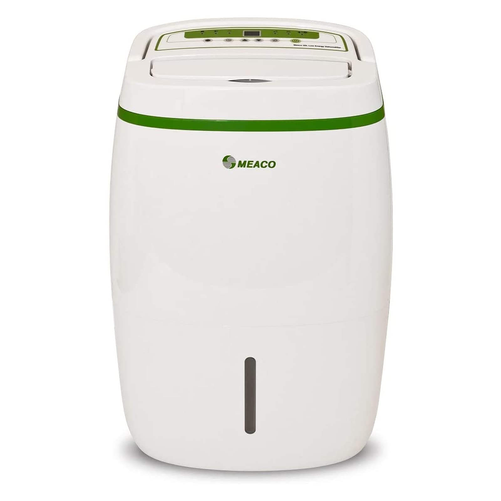 Meaco 20L Low Energy Dehumidifier and Air Purifier 2 in 1- Dehumidifier For Medium to Large Size Homes - Controls Humidity & Cleans Air All Year Round with HEPA filter [Energy Class A] White