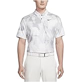 Nike Tour Men's Dri-FIT Golf Polo (White/Black, FD5935-100) Size X-Large