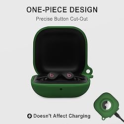 Geiomoo 2 in 1 Silicone Case Compatible with Beats