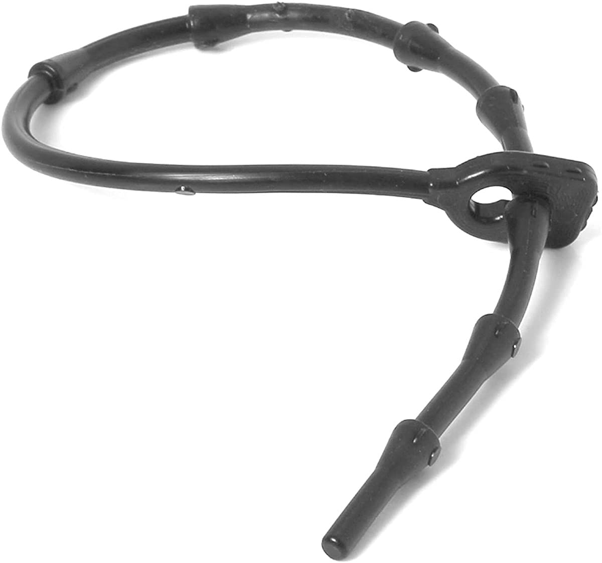 Merriway BH04482 Super Soft Adjustable Plant Shrub Tree Tie 310 x 4 mm Black