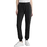 Weintee Women's Cotton Jersey Pocket Joggers