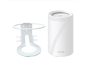 ALLICAVER [1/2 Pack] Metal Wall Mount Bracket Compatible with Deco WiFi 7 – Fits BE63/ BE65/BE10000/BE11000 Mesh Wi-Fi 7 Syst