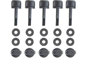 Minelab Metal Detector Coil Hardware Kit for FBS Coils (Includes 5 Sets of Nuts, Bolts & Washers)