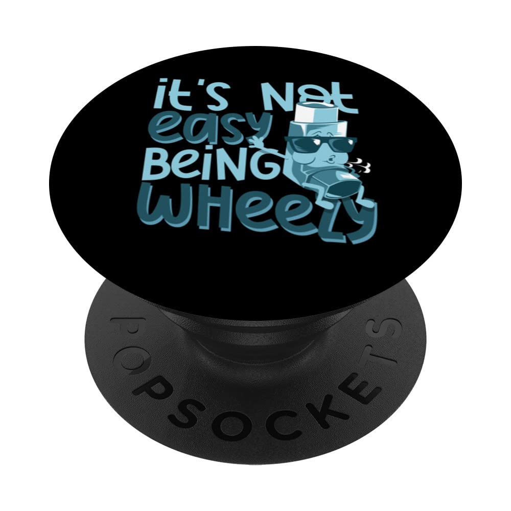 Inhaler COPD Warrior Wheezy Asthma Awareness Asthmatic PopSockets Swappable PopGrip