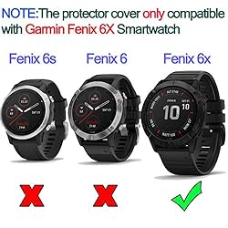 RuenTech Case Cover Compatible with Garmin Fenix