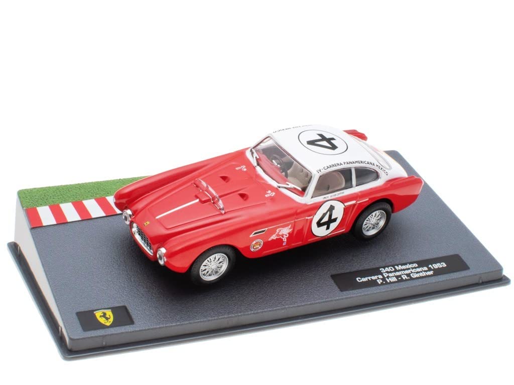 OPO 10 - Miniature car 1/43 Ferrari 340 Mexico Carrera Panamericana - 1953 - FT009