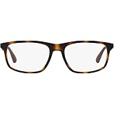 Ray-Ban Men's RX7055 Square Prescription Eyewear Frames