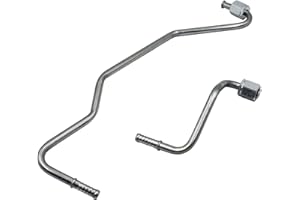 YHB 2pcs Transmission Cooler Lines on Radiator for 1999 2000 2001 2002 2003 Jeep Grand Cherokee 4.0L 52079432AC 52079753AB