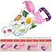Baby Food Feeder 3 Pack Silicone Fruit Pacifier Teething Reusable Pouches Pacifier Pink by Mluchee(S,M,L)