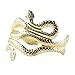 EAWIN Egptyian Goddess Gold Snake Open Cuff Upper Arm Bracelet Great for Cleopatra Costume Medusa costume Halloween Adjustable