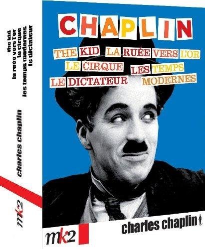 Chaplin - Le Dictateur + Les Temps Modernes + La Ruée Vers L'or + Le Cirque + The Kid - Pack