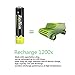 RayHom USB Rechargeable Lithium Batteries AAA - 8-Pack Triple A Batteries, Rechargeable AAA Li-ion Battery with 2 USB-C 2-in-1 Charging Cable, 1.5V 1100mwh, Charges 1 Hours, Over 1000+ Cycles