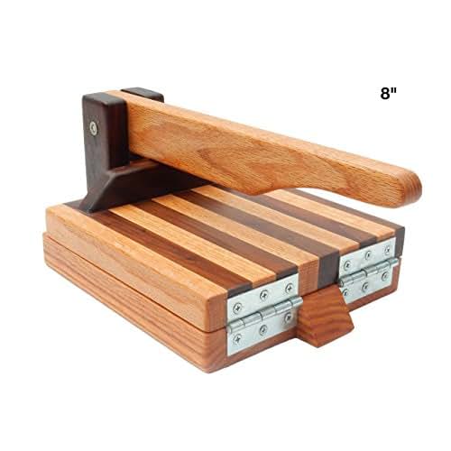 Amazon.com: 8" Hardwood Tortilla Press (Red Oak and Walnut ...