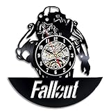 Fallout Art Vinyl Wall Clock Gift Room Modern Home Record Vintage Decoration