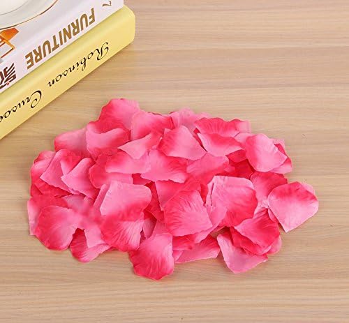 Simulation rose petals fake petals wedding wedding birthday creative props wedding room wedding bed atmosphere layout products 4x4cm 100 tablets per package