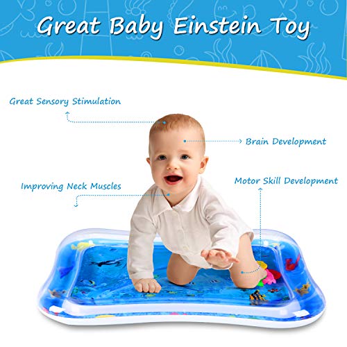 3 iBeleby+Inflatable+Tummy+Mermaid+Playmat