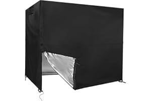 Kasla Swing Cover, Waterproof, Fits Outdoor Patio Swing 3 Seater & Backyard Garden Porch Swing & Hammock Glider Chair (102" Lx64 Wx79 H)