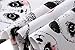 Mammybaby Little Girls Panda Long Sleeved Pajamas Set Cotton DRG7463 (11-12Y) White