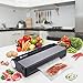 Vacuum Sealer, 4-in-1 Automatic Food Saver with Cutter, Stainless Stee Vacuum Packing Machine for Dry&Moist Food (TVS-2018)