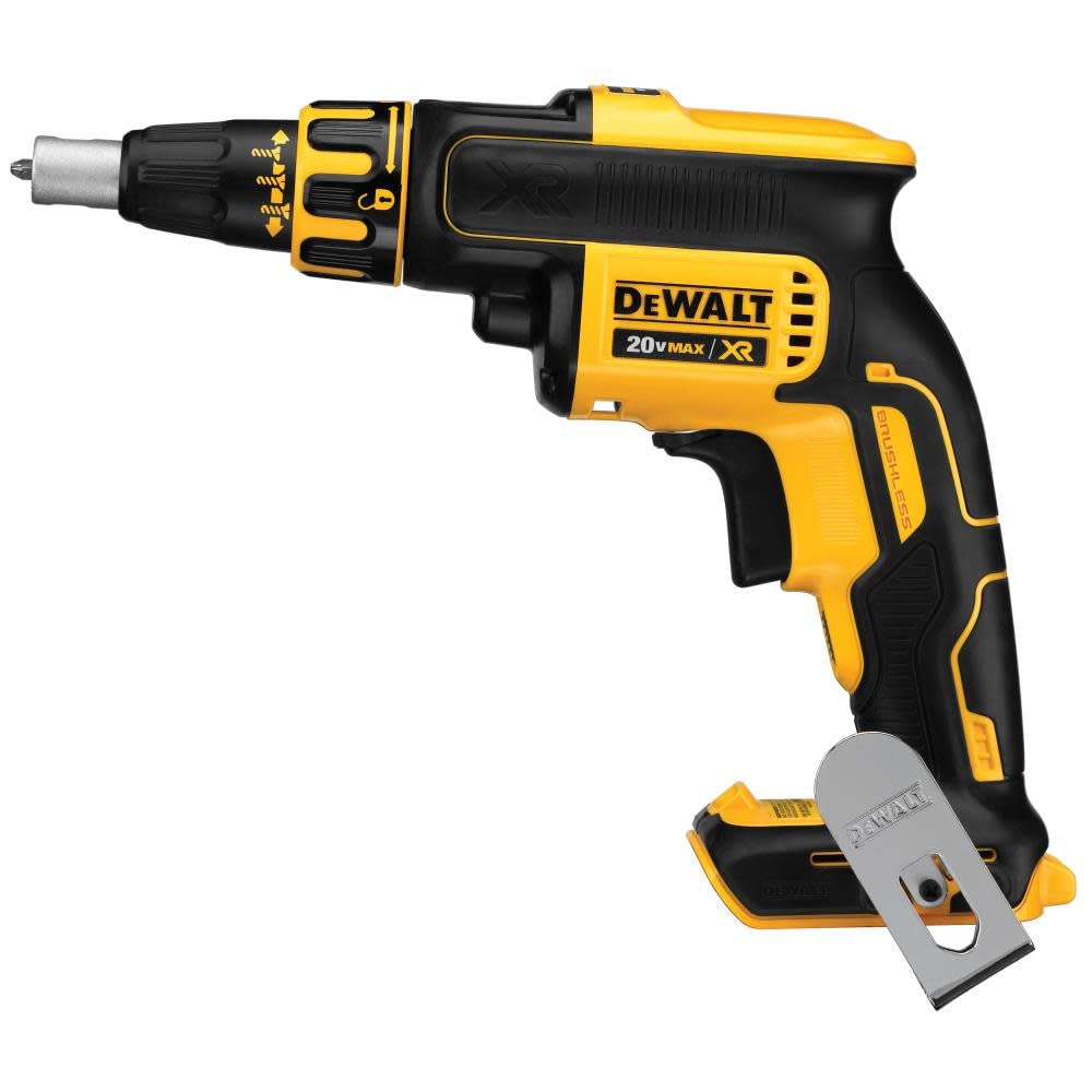 Photo 1 of DEWALT 20V MAX XR Drywall Screw Gun, Cordless, 4,400 RPM, LED Light, Bare Tool Only (DCF620B)