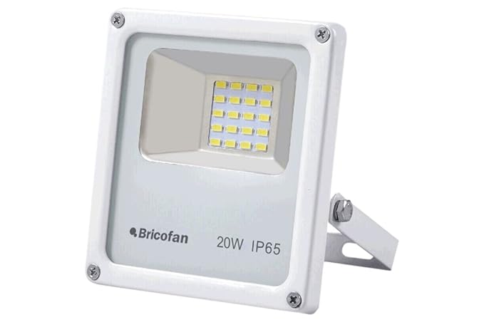 Cofan Proyector Compacto E27, 20 W, Blanco: Amazon.es: Iluminación