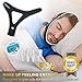 Stop Snoring Chin Strap with 4 Set Nasal Dilators, Effective Snoring Solution Anti Snoring Nose Vent Snore Reduction Snore Relief Mouth Breathers Sleep Aid Devices Snore Stopper For Men Women Kids