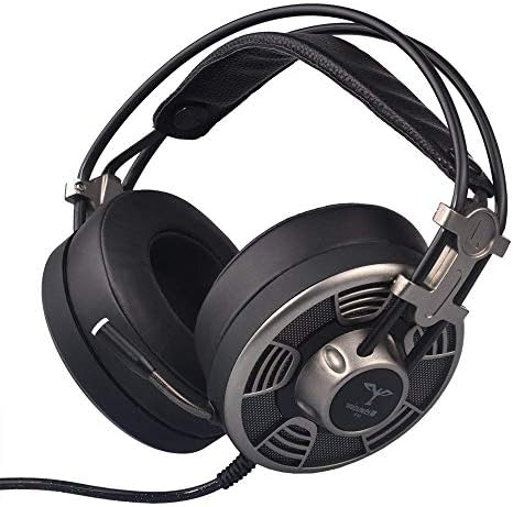 Powpro V10 Gaming Headset 7.1-Channel Vibration Gaming Headphone for Xbox Smart Phone Laptop/Tablet