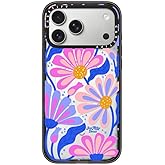 CASETiFY Impact iPhone 17 Pro Max Case [Slim/Compatible with Magsafe / 8.2 ft. 4X Military Grade Drop Protection] - Mystic Daisy - Clear Black