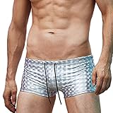 Mikkar Mens Breathable Trunks Plus Size Pants Solid