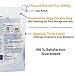 Dry & Dry 10 Gram [40 Packets] Blue Indicating(Blue to Pink) Silica Gel Packets Desiccant - Rechargeable Silica Packets, Silica Gel, Silica Gel Packs, Desiccant Pack