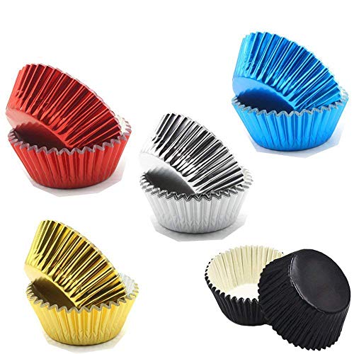 Cupcake Foil. SophieBella SilverFoil CupcakeLiners PaperBakingCups