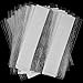 Hanging Display Tabs with Large Adhesive, Slot Hole Peel and Stick Plastic Hang Tabs for Retail, 500 Pieces