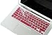 MOSISO Compatible with MacBook Air 13 inch Case Old Version 2010-2017 Release (Models: A1466 & A1369), Plastic Hard Shell Case & Keyboard Cover Skin, Marsala Red