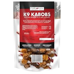 Pur Luv Dog Treats, K9 Kabobs Made with Real