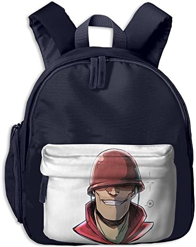 Kid's Cute Pleased American Soldier Cartoon Man School Bags/Packbags For Boys And Girls