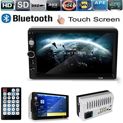 7'' HD Bluetooth Touch Screen Car Stereo Radio 2 DIN FM/MP5/MP4/MP3/USB Player