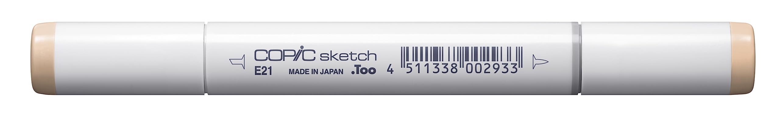 COPIC Sketch Coloured Marker Pen - (E-21) Soft Sun, For Art & Crafts, Colouring, Graphics, Highlighter, Design, Anime, Professional & Beginners, Art Supplies & Colouring Books — image 1