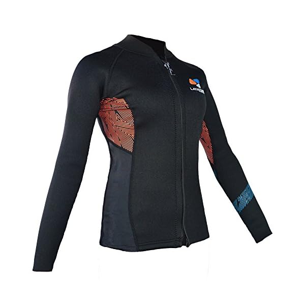 Layatone-Wetsuits-Jacket-2mm-Neoprene-Long-Sleeve-Wetsuit-Top