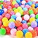 toyofmine 100pcs Colorful Ball Ocean Balls Soft Plastic Ocean Ball Baby Kid Swim Pit Toy Ship from USA by HotEnergy