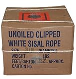 T.W Evans Cordage 23-200 1/4-Inch by 1500-Feet Twisted Sisal Rope
