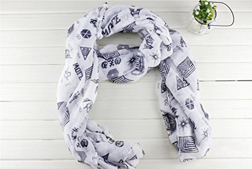 Exo kpop scarf logo member symbol korean fashion