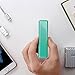 Zendure A1 Mini 3350mAh Portable Charger, Lipstick-Sized Compact External Battery Power Bank for iPhone, iPad, Samsung Cellphone, Tablets and More(Mint)