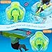 Nicewell Baby Swimming Float Ring - Crotch Strap Safe Underarm Inflatable Floats for Bathtub and Swimming Pool Suitable for 3-12 Month, Size Small