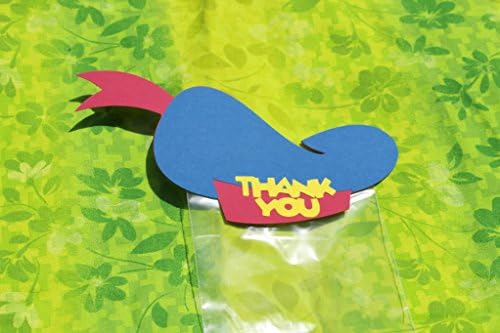 Donald Duck Hat Thank you goodie/ party favor bags (20 bags)