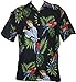 Hawaiian Shirt Mens Parrot/Toucan Print Beach Aloha Party