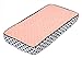 Bacati - Emma Aztec Solid Coral/Navy Quilted Changing Pad Cover