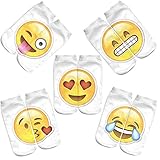 5 Pairs Emoji Socks Girls Teens 3D Printed Socks Pattern Low Cut Gift Socks