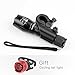 Lumin Tekco Bike Light Set with CREE XML-T6 10W Bead Front Light, Back Light Included, 1,000 lumen Super Bright Waterproof LED Headlight and Taillight, Quick-Release
