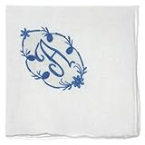 Great Memories Monogram Handkerchiefs in Pastel Colors