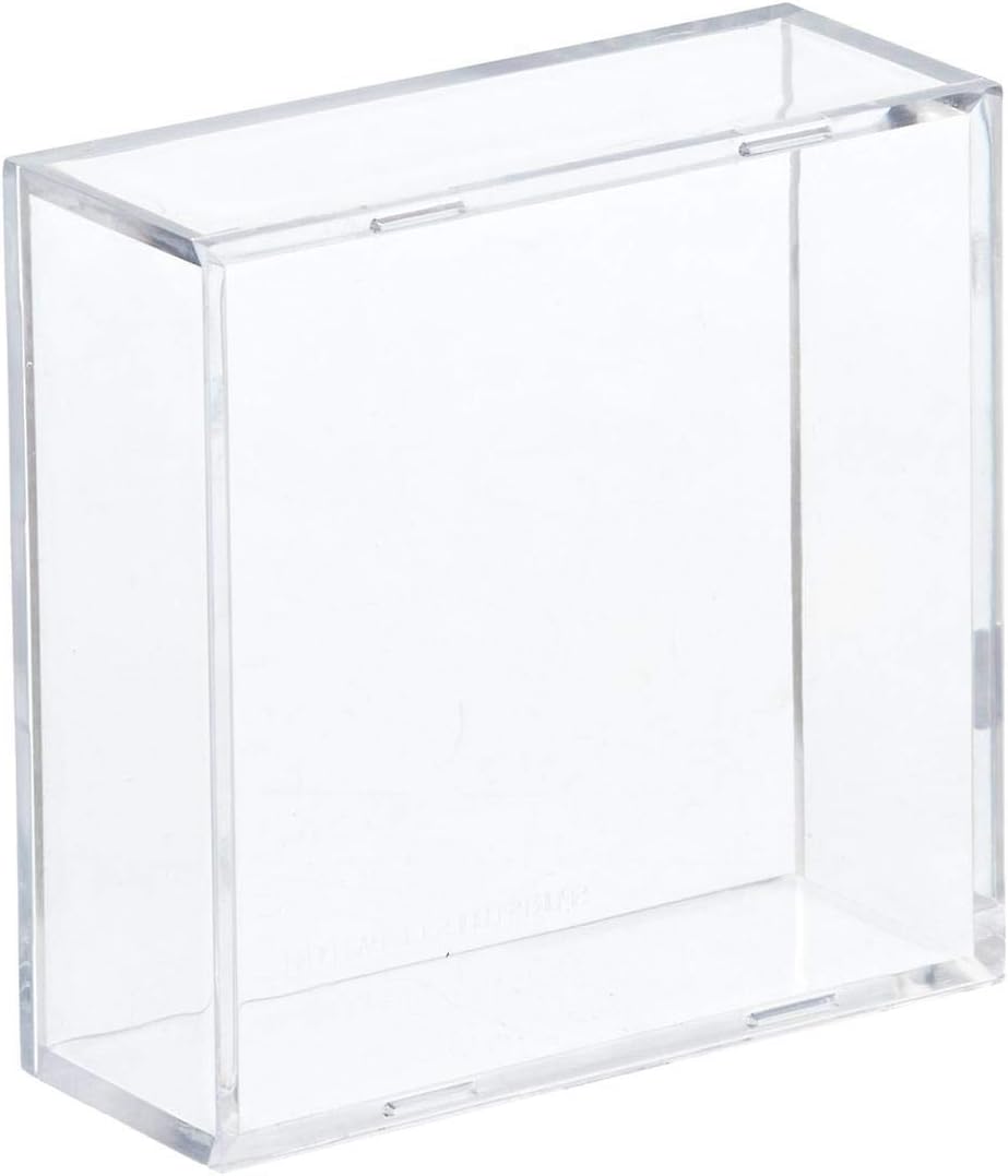 BCW 2-Piece Snap Design Hockey Puck Holder, Clear, 1-Unit : Hockey Puck Display Case : Sports & Outdoors